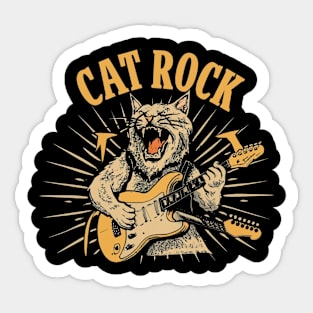 rock n cat legends Sticker